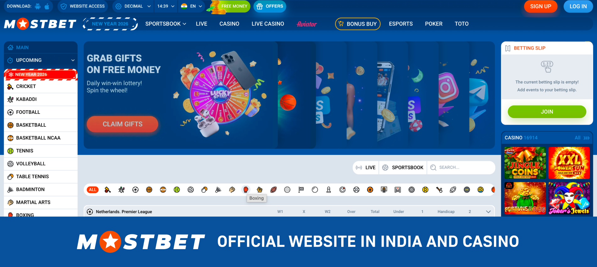 MostBet Casino Image